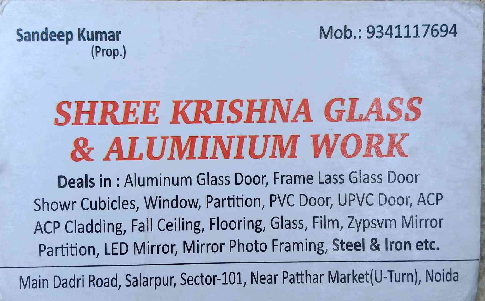 Shree Krishna Glass & Aluminium Work