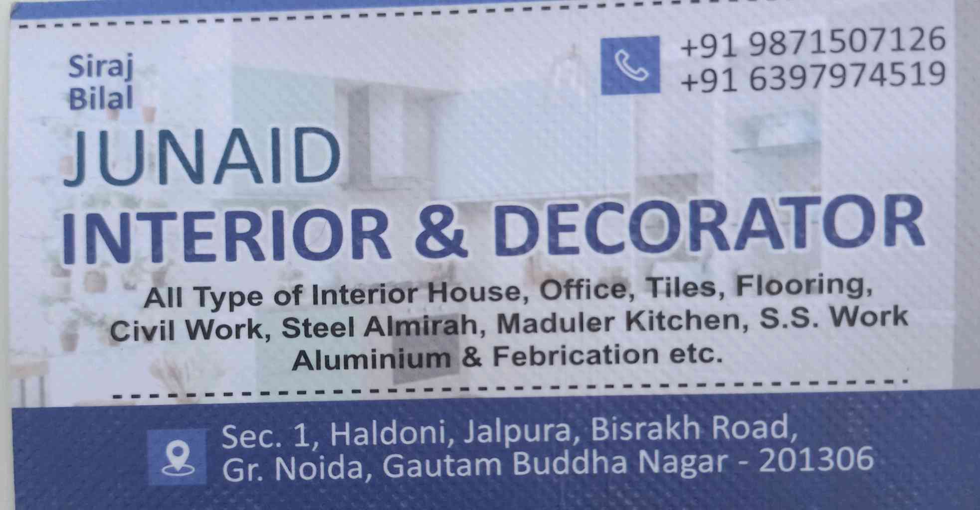 Junaid Interior & Decorator